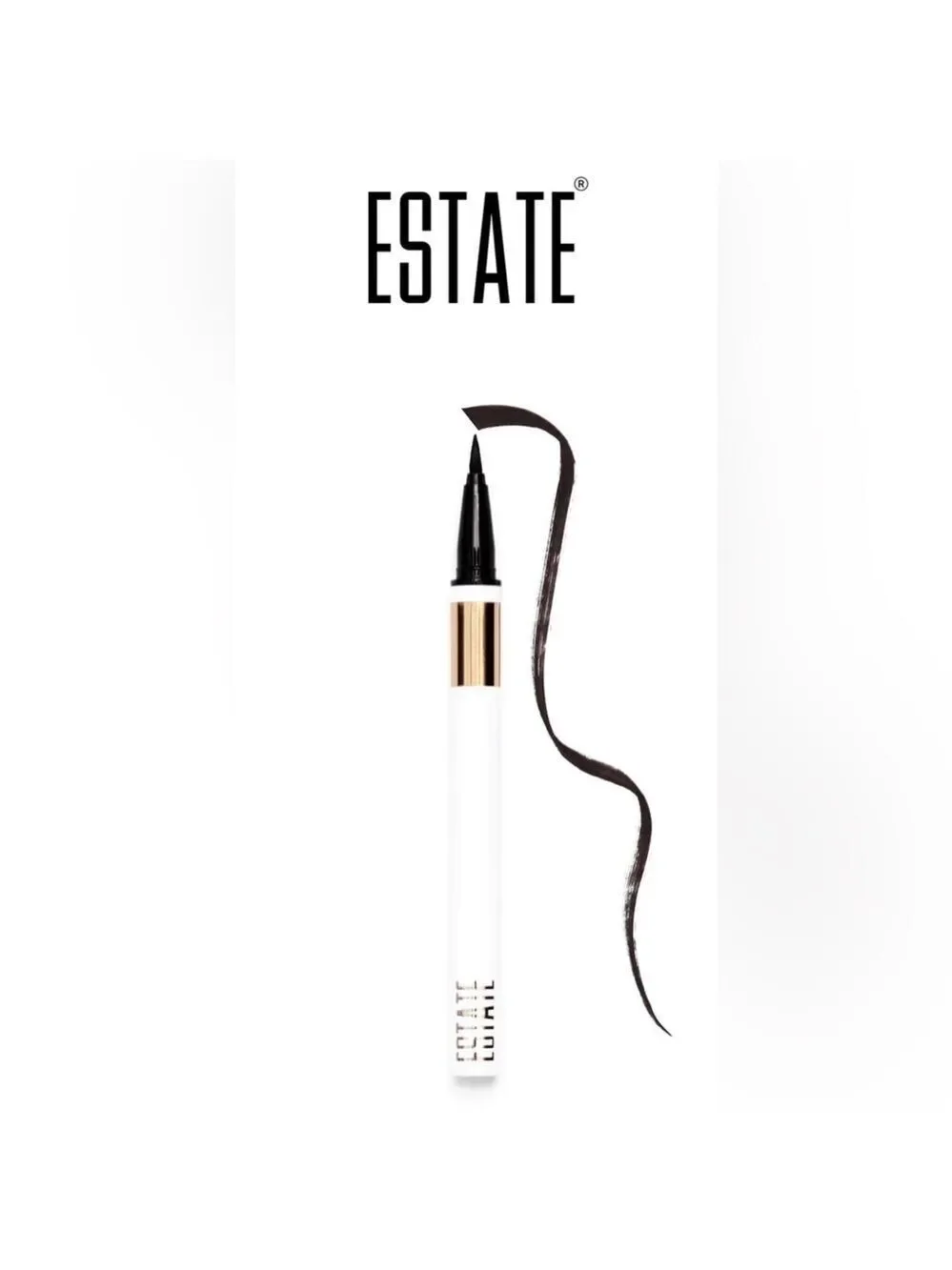 NIB Estate Precision Liquid Eyeliner in Black
